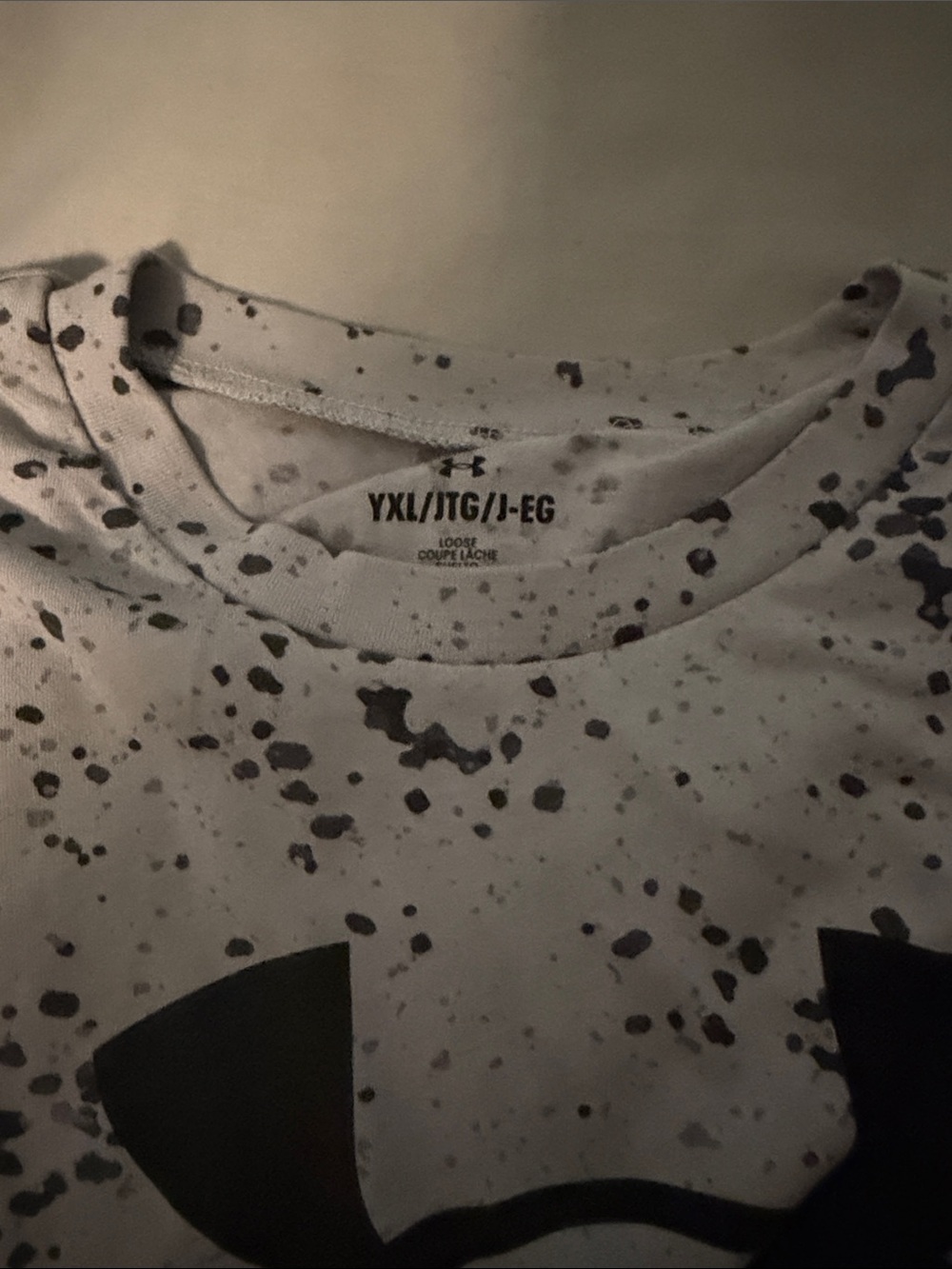 Under Armour grey Tee with Black Logo & grey Athletic Shorts - Picture 2 of 4